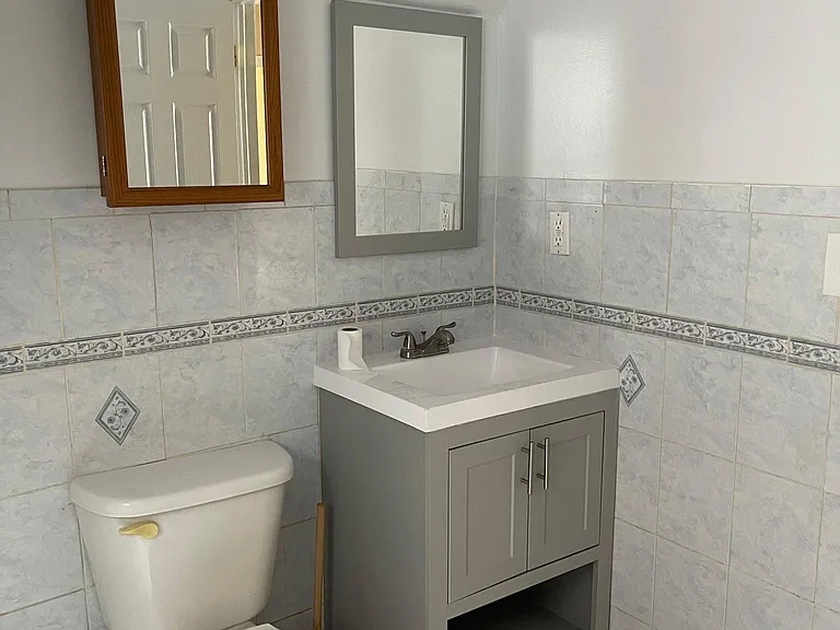 BATHROOM, NEW VANITY, MIRROR