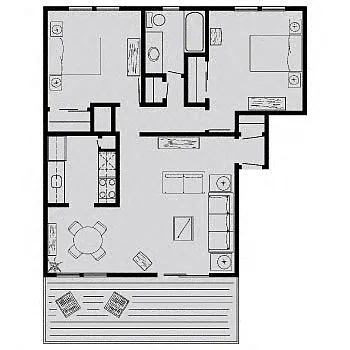 Floor plan D1