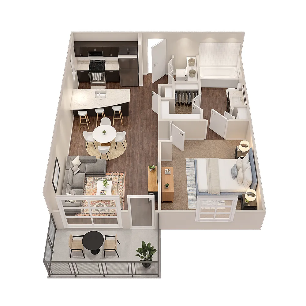 Floor plan Cinder