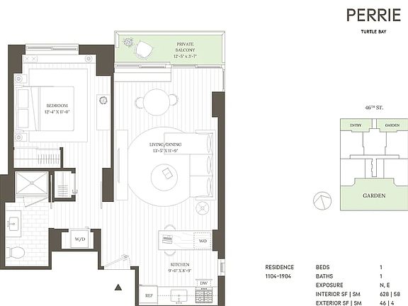 2nd image of 234 E 46th St APT 1904