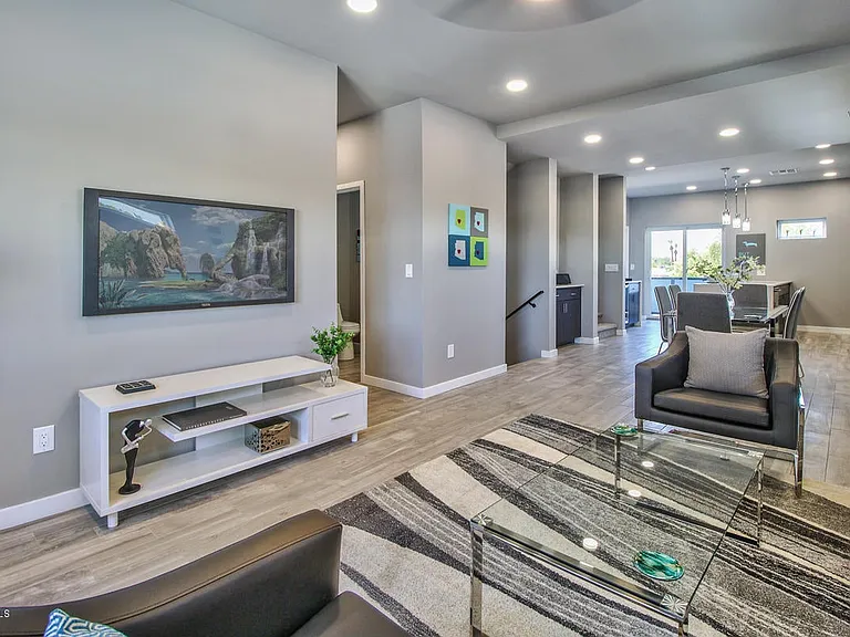 Open and modern floorplan