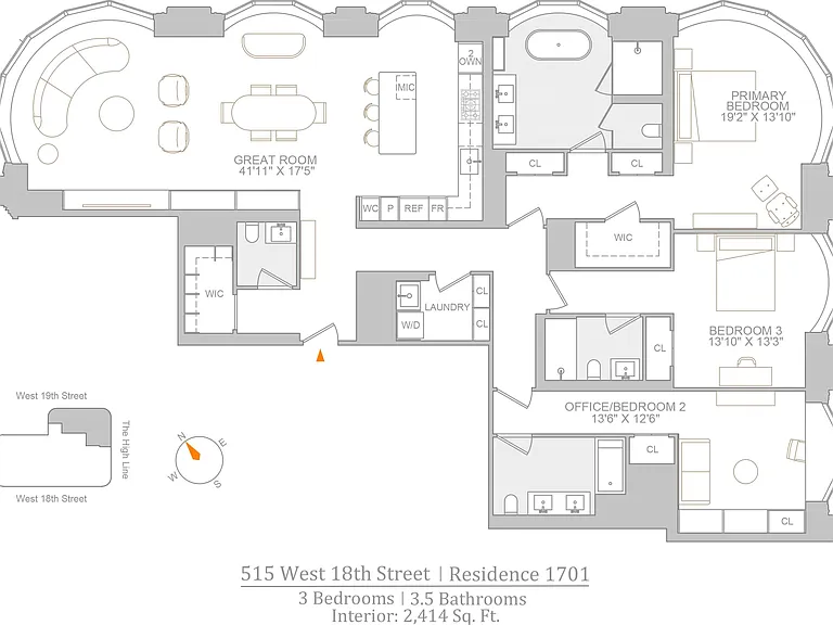 515 W 18th St #1701 — Photo 2