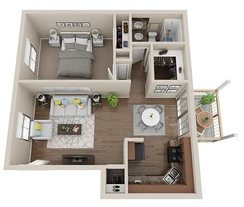 Floor plan 1awDR