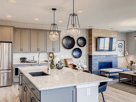 Imagine Model Kitchen Great Room