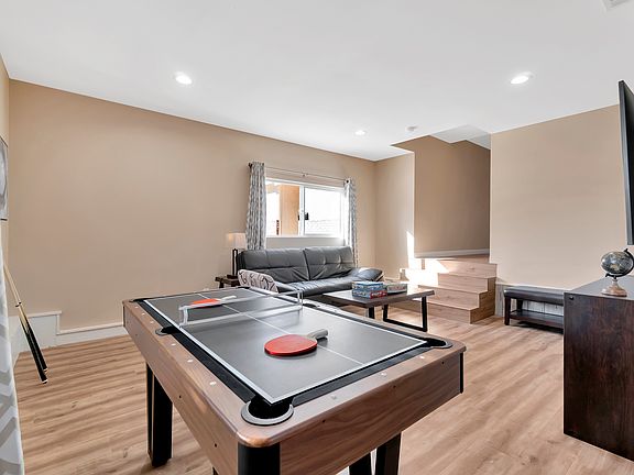 Stepping down into our favorite room