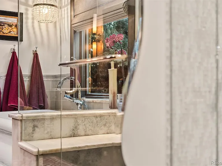 master shower & soaking tub