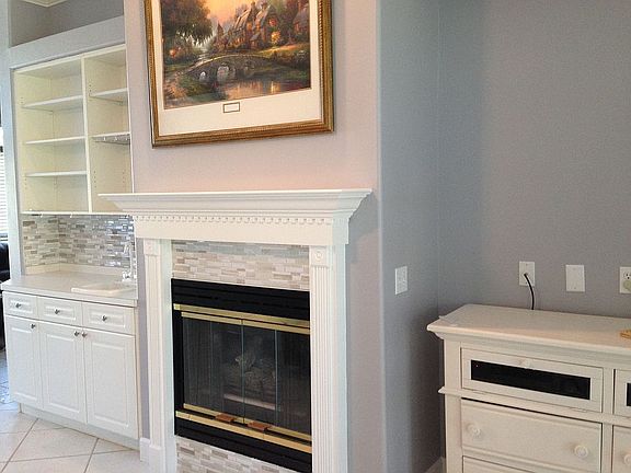 Gas fire place