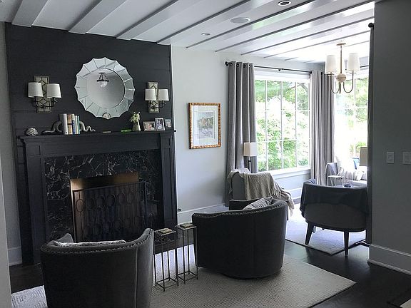 Fireplace room/sun room