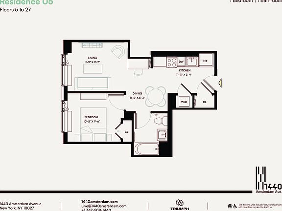 2nd image of 1440 Amsterdam Ave #505