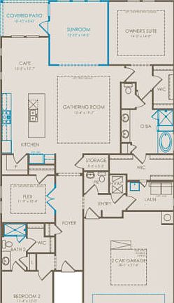 Home Design Layout with Structural Options