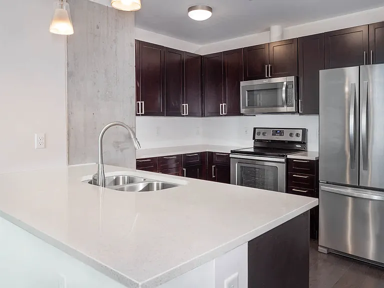 Kitchen with Stainless Steel Appliances