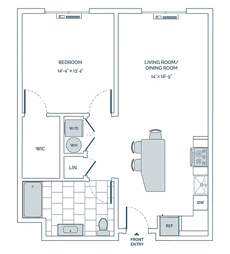Floor plan NOR-A01