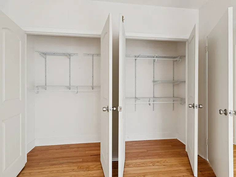 Primary Bedroom Double Closets