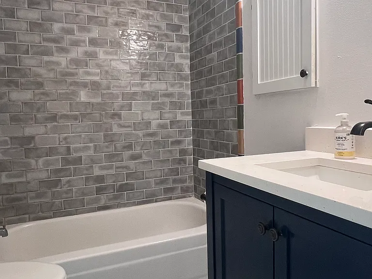 New bathroom vanity