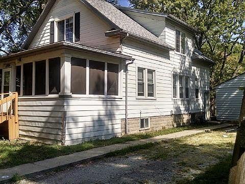 SW corner of house