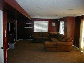 Fully finished basement