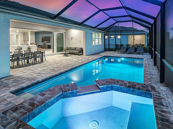 Ideal outdoor living with pool options