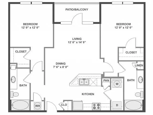 Floor plan C400