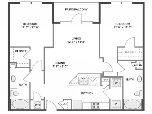 Floor plan C400