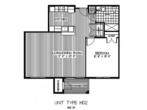Floor plan A1BH