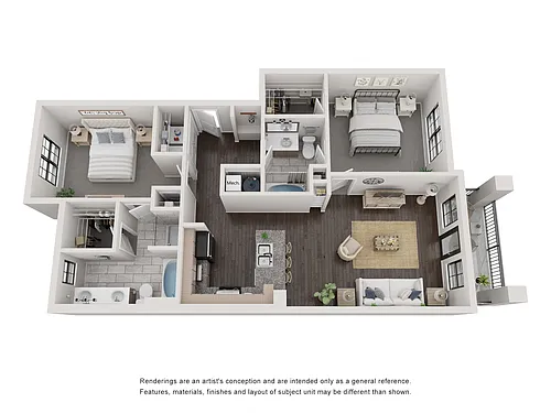 Floor plan B3