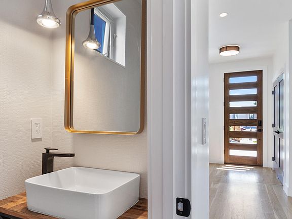 First flood half bathroom