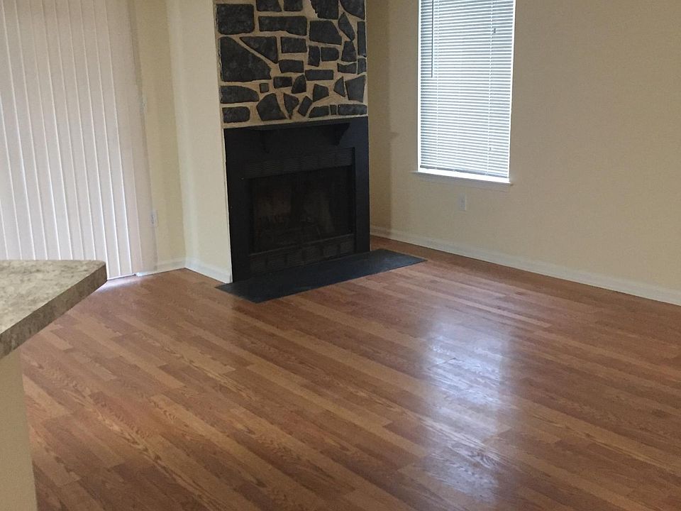 Wood Burning Fireplace in living room!