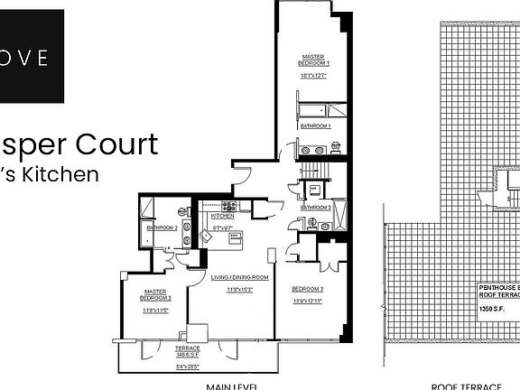 2nd image of 350 W 53rd St #Penthouse B1