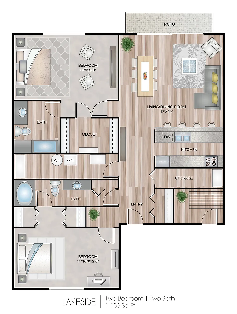 Floor plan LAKESIDE