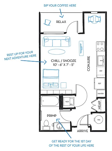 Floor plan A0x1B