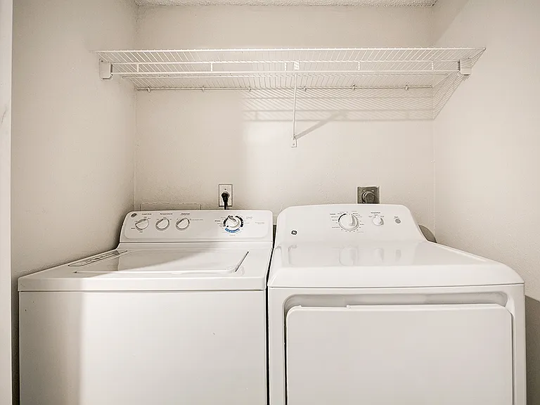 We Have In-Unit Washer and Dryer!