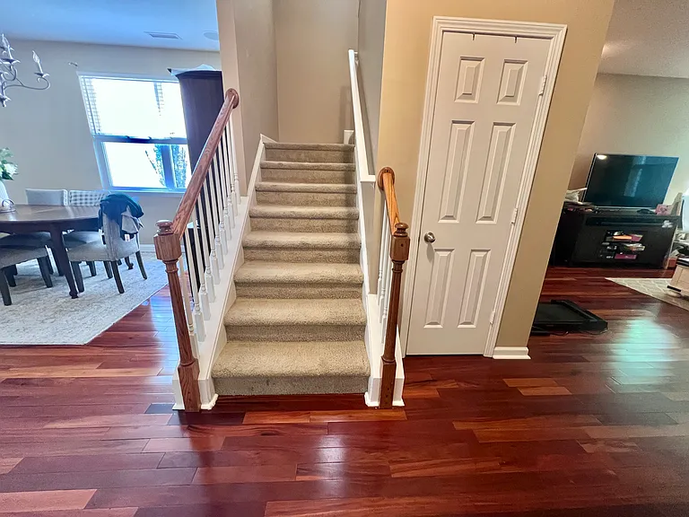 Stairway going upstairs