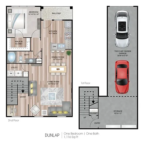 Floor plan Dunlap