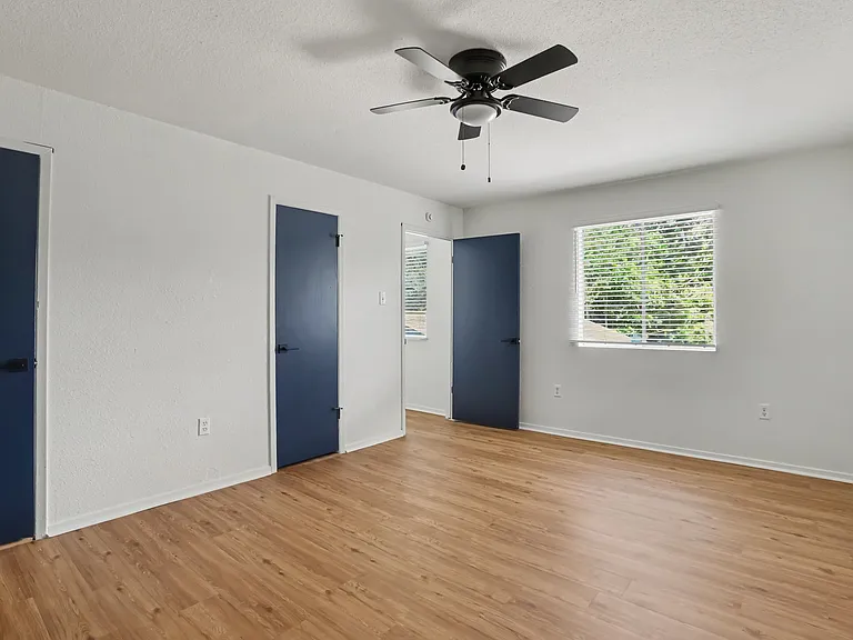1 of 2 upstairs bedrooms.