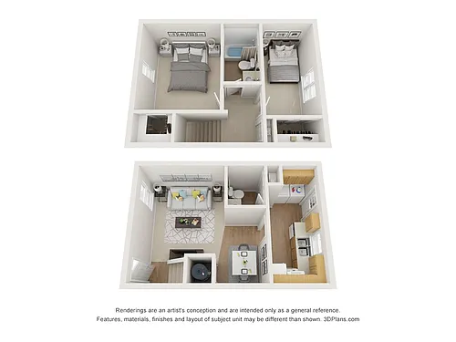Floor plan Classic Townhomes