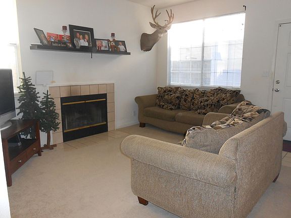Living room with the fireplace