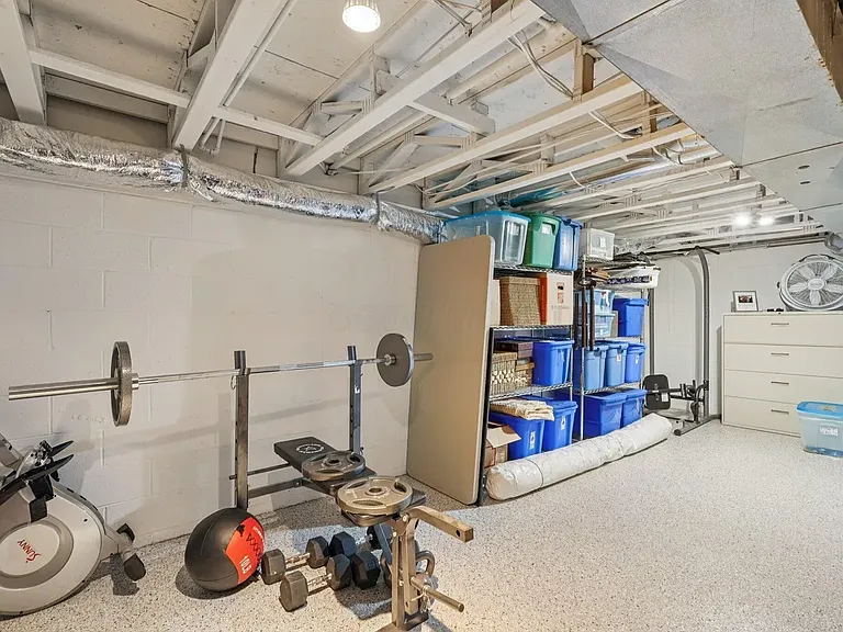 Basement Lots of Storage