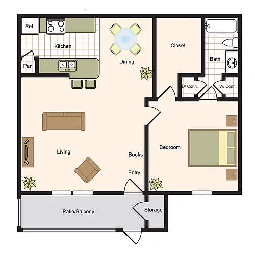 Floor plan A