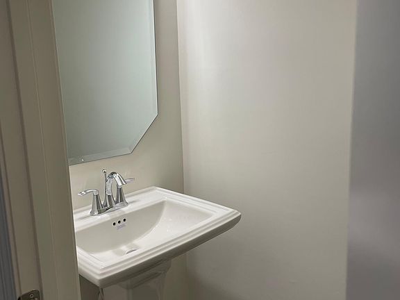 Powder room first floor