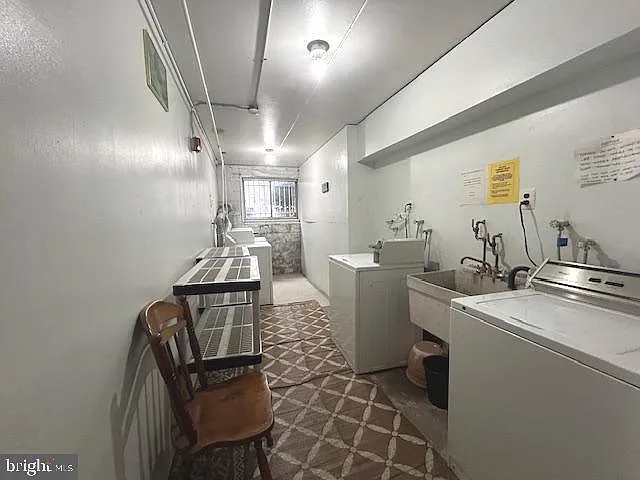 Additional laundry room area