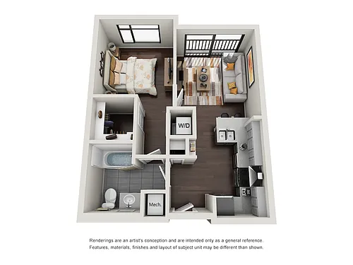Floor plan The Sphere 1