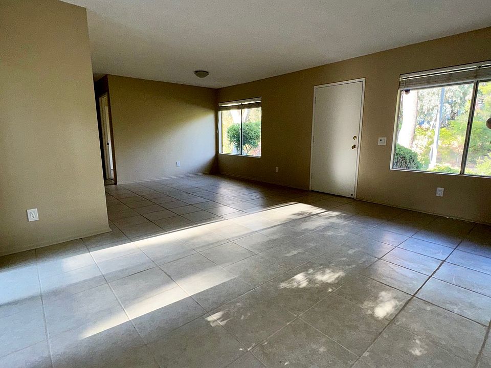 Living room with attached dining room