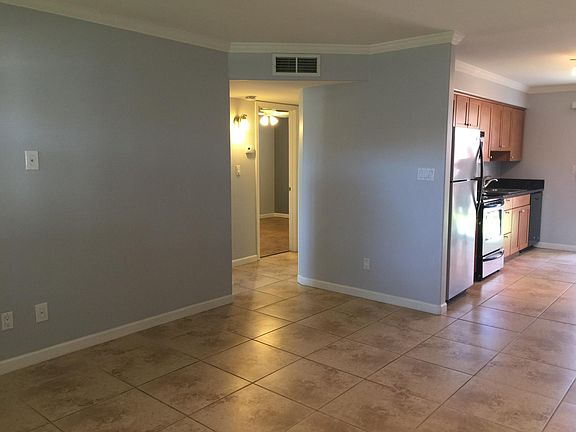 Living Room View to hall & Kitchen