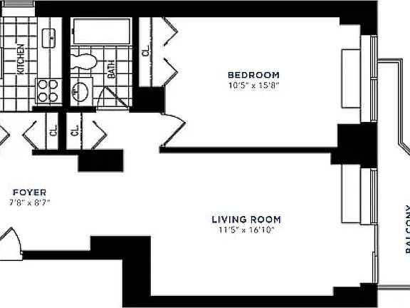 2nd image of 245 E 44th St APT 24E