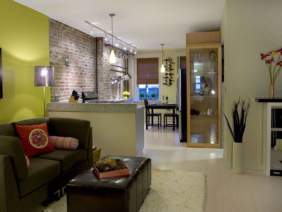 Living Room and Kitchen