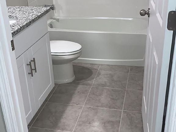 one bathroom