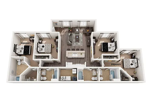 Floor plan D3 Floor Plan (Dumaine)