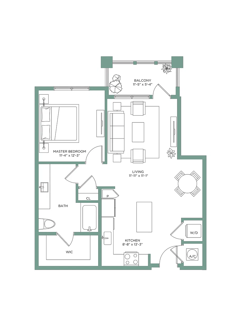 Floor plan A1