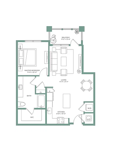 Floor plan A1