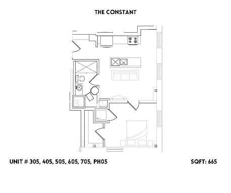 Floor plan The Constant